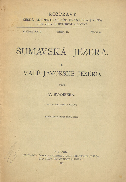 Šumavská jezera.IV,Laka