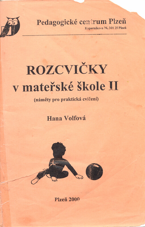 Rozcvičky v mateřské škole II : (náměty pro praktická cvičení)