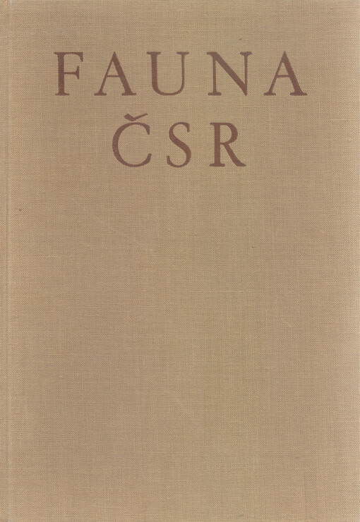 Fauna ČSR.Svazek 10,Blechy-Aphaniptera