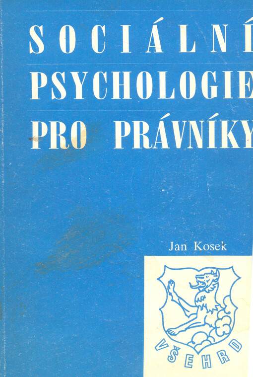 Sociální psychologie pro právníky