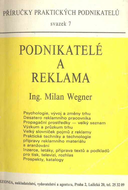 Podnikatelé a reklama