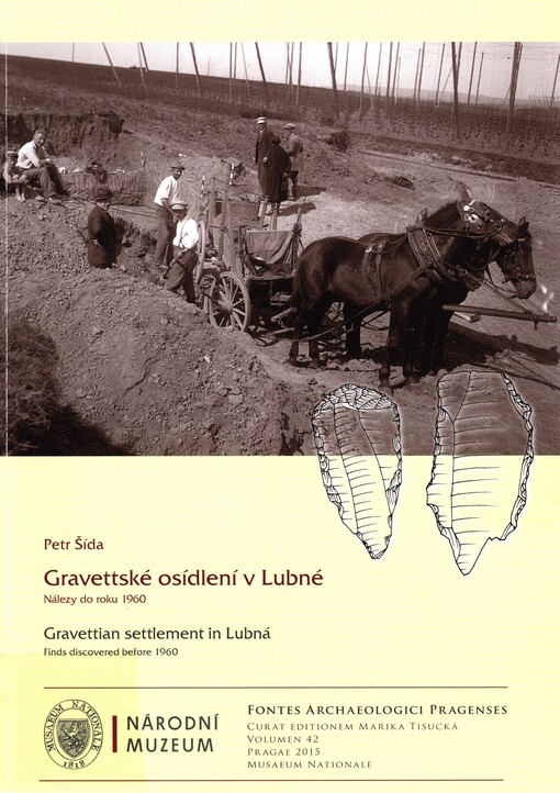 Gravetské osídlení v Lubné : nálezy do roku 1960