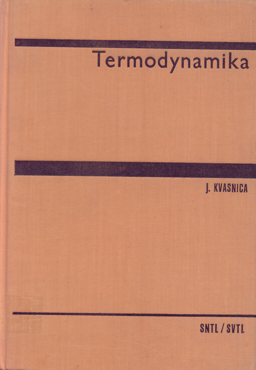 Termodynamika : Vysokošk. učebnice