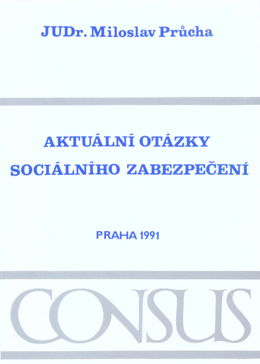 Aktuální otázky sociálního zabezpečení