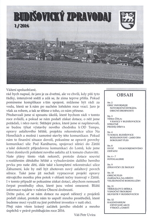 Budišovický zpravodaj