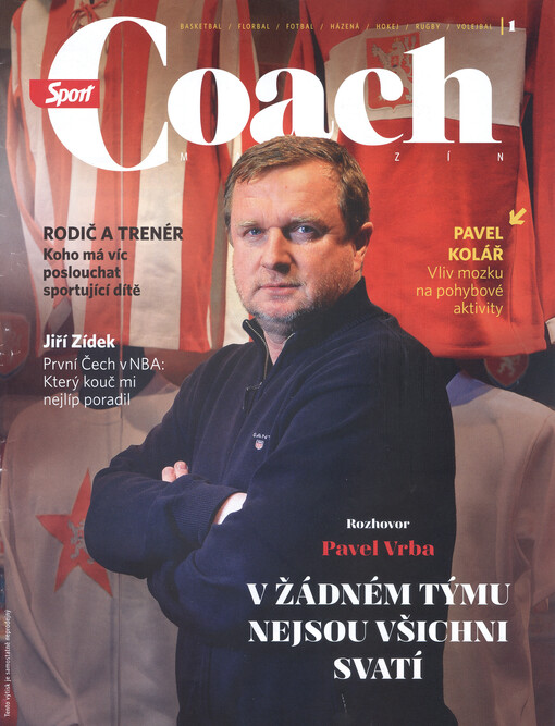 Coach : basketbal, florbal, fotbal, házená, hokej, rugby, volejbal