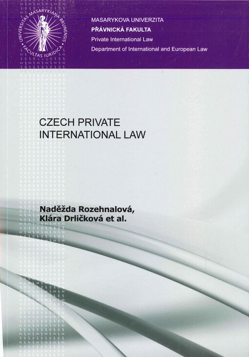 Czech private international law