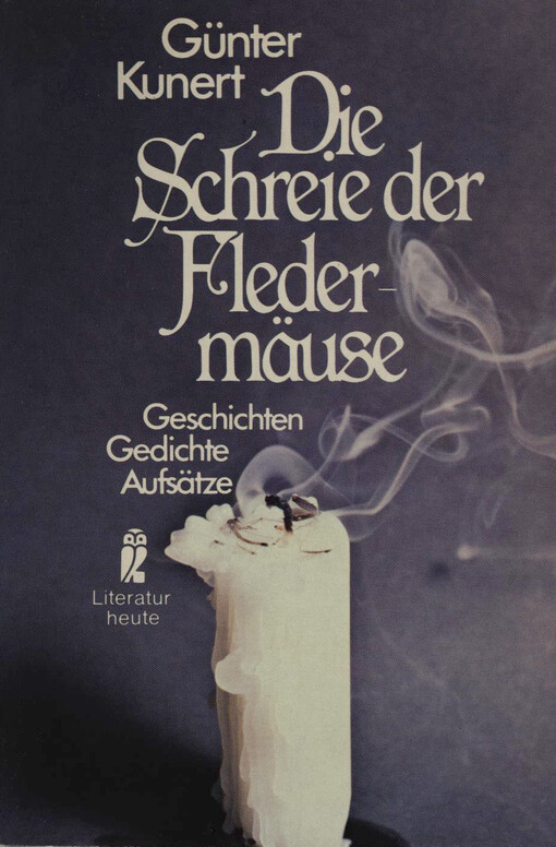 Die Schreie der Fledermäuse : Geschichten, Gedichte, Aufsätze