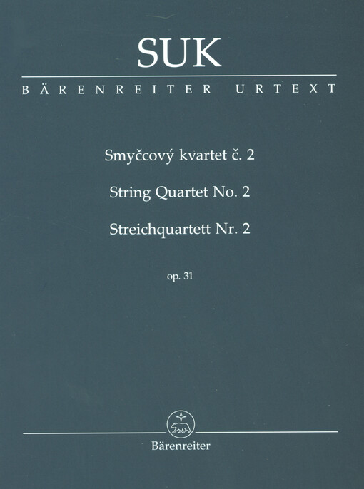 Smyčcový kvartet č. 2 = String quartet No. 2 = Streichquartett Nr. 2, op. 37