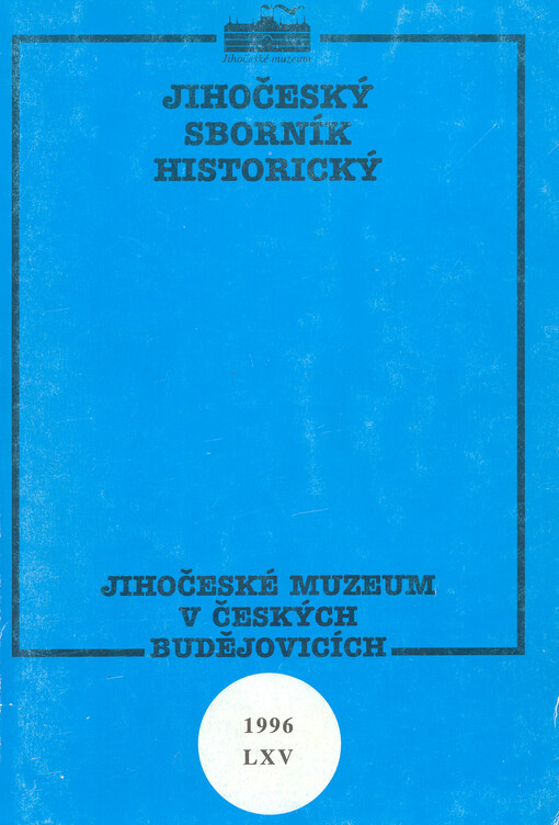 Jihočeský sborník historický