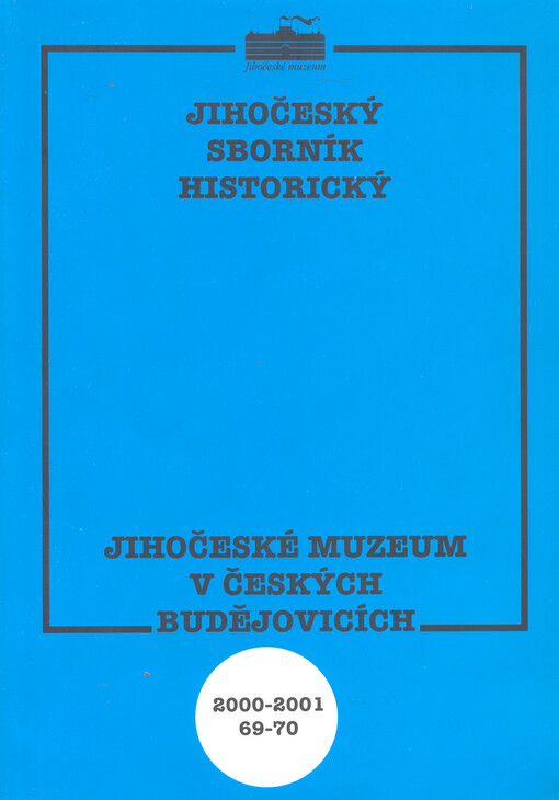 Jihočeský sborník historický