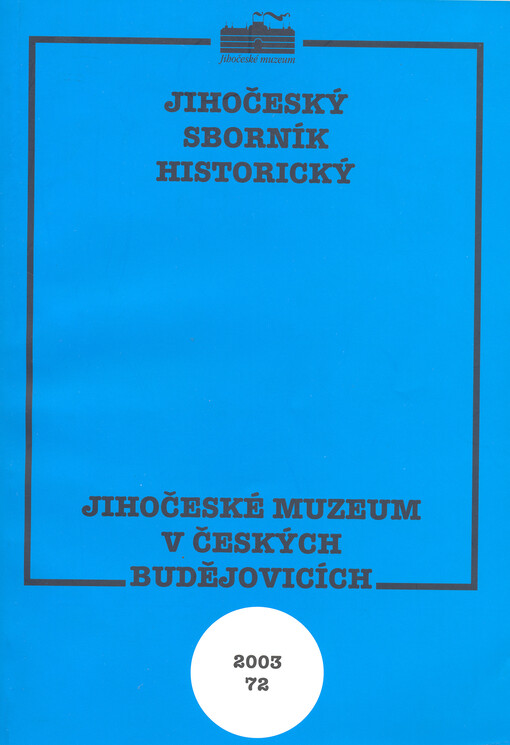 Jihočeský sborník historický