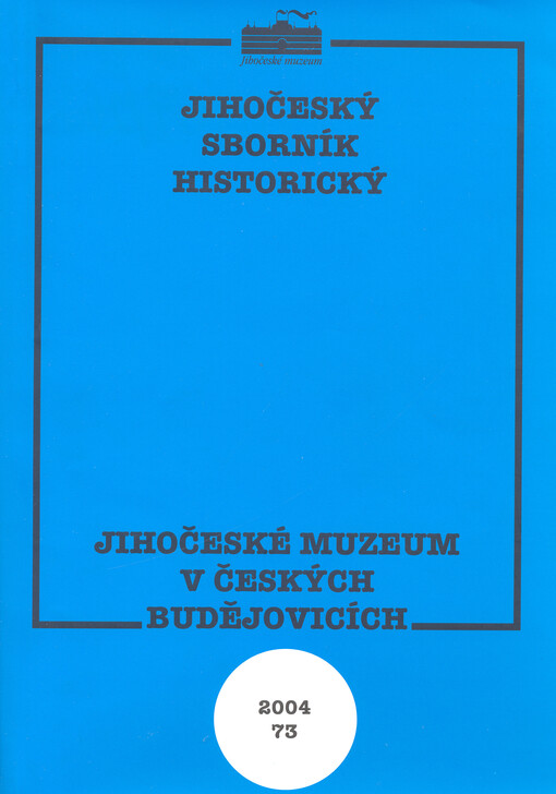 Jihočeský sborník historický