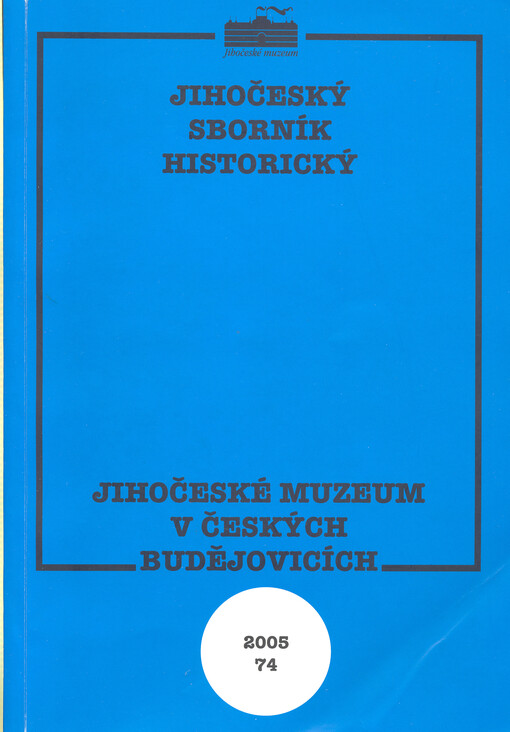 Jihočeský sborník historický