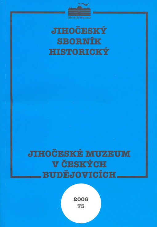 Jihočeský sborník historický