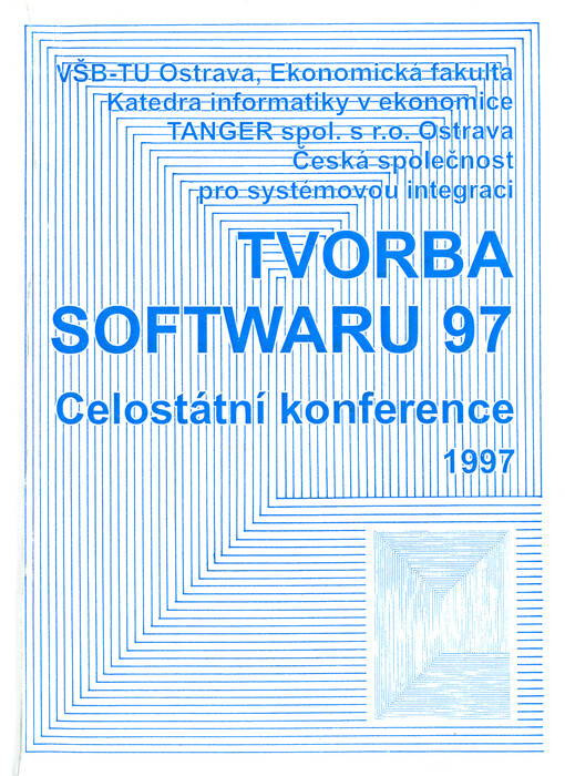 Tvorba softwaru 97 :celostátní konference