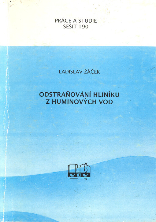 Odstraňování hliníku z huminových vod