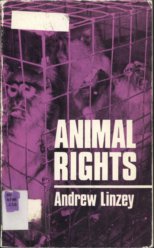 Amimal rights : a Christian assessment of man's treatment of animals