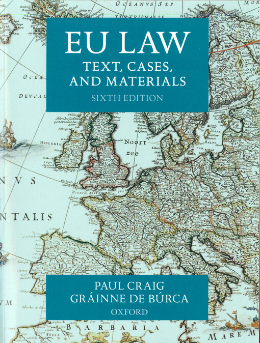EU law : text, cases, and materials