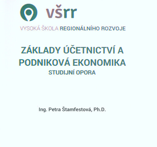 Základy účetnictví a podniková ekonomika
