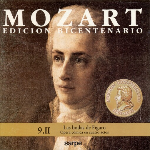 Las bodas de Fígaro opera cómica en cuatro actos