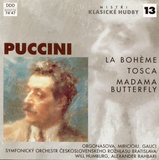 La Boheme Tosca ; Madama Butterfly