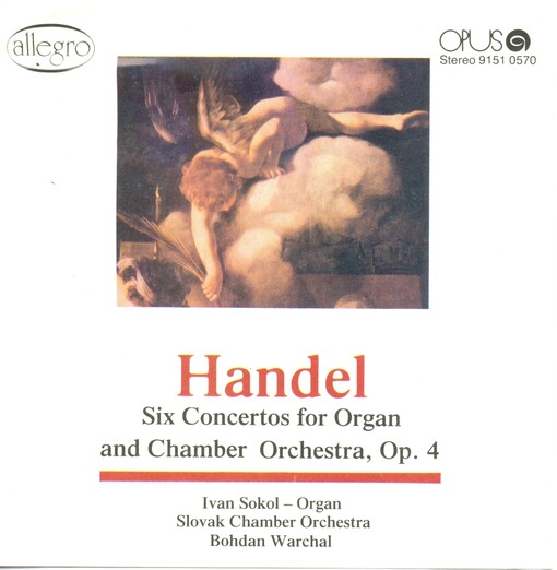 Concertos for organ and chamber orchestra, op. 4, nos. 1-6