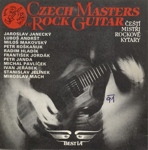 Czech masters of rock guitar Čeští mistři rockové kytary
