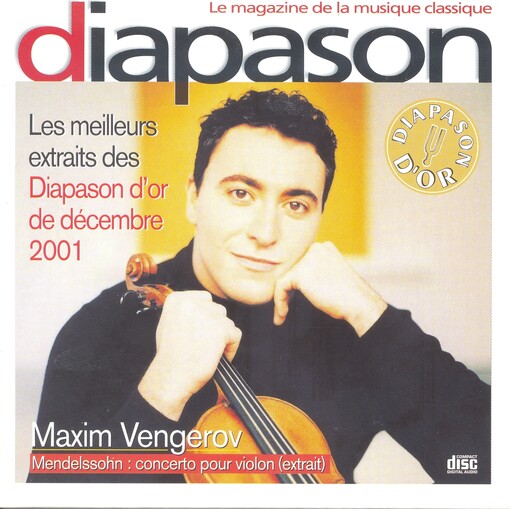 Les Diapason d'or de décembre 2001 (extraits)
