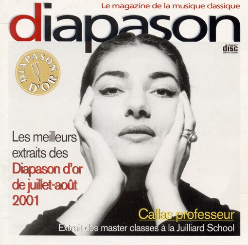 Les Diapason d'or de juillet-aout 2001 (extraits)