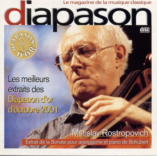Les Diapason d'or d'octobre 2001 (extraits)