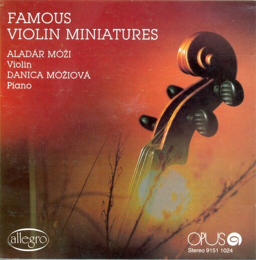 Famous violin miniatures