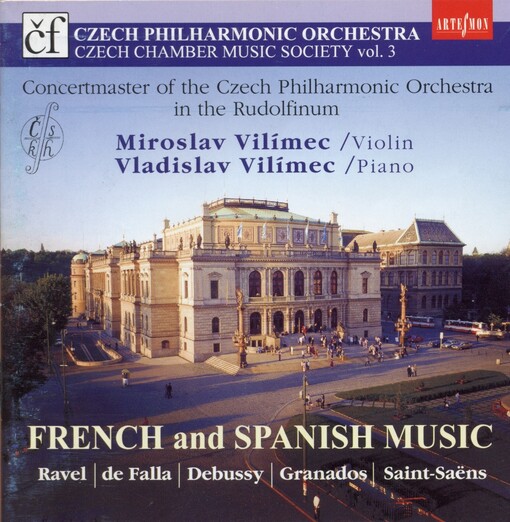 French and Spanish music concertmaster of the Czech philharmonic orchestra in the Rudolfinum