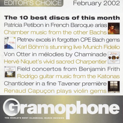 Gramophone february 2002