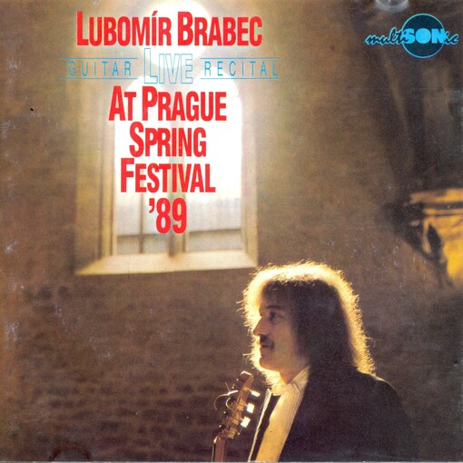 Lubomír Brabec at Prague spring festival '89 guitar live recital