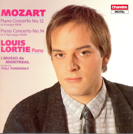 Piano concerto no. 12 in A major, K. 414 Piano concerto no. 14 in E flat major, K. 449