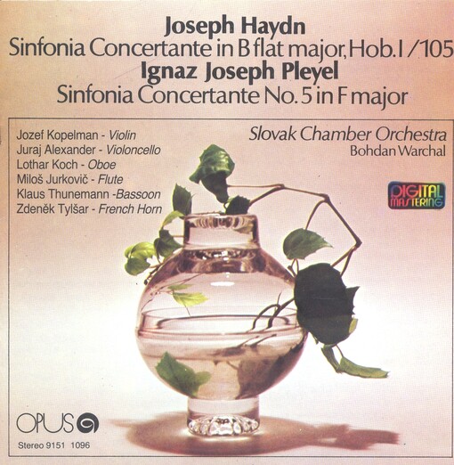Sinfonia concertante in B flat major, Hob. I/105