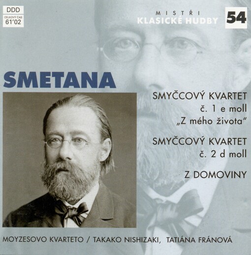 String quartet no. 1 in E minor String quartet no. 2 in D minor ; From my homeland cpz20031288938