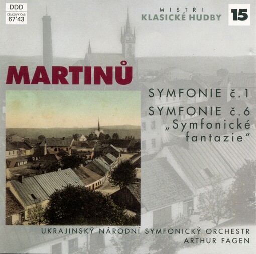 Symphony no. 1 Symphony no. 6 : 