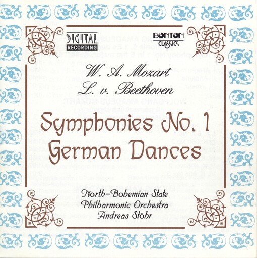Symphony no. 1 in E flat major, K. 16 6 german dances