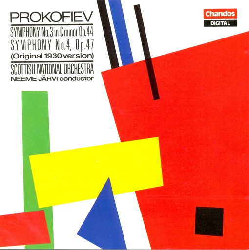 Symphony no. 3 in C minor, op. 44 Symphony no. 4 in C major, op.47 : original 1930 version