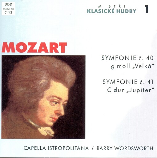 Symphony no. 40 G minor K. 550 Symphony no. 41 C major K. 551