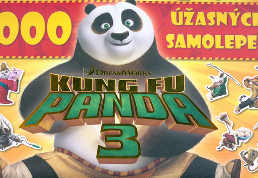 Kung Fu Panda 3 - 3000 úžasných samolepek
