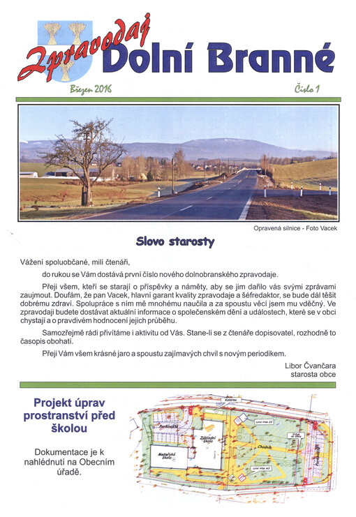 Zpravodaj Dolní Branné