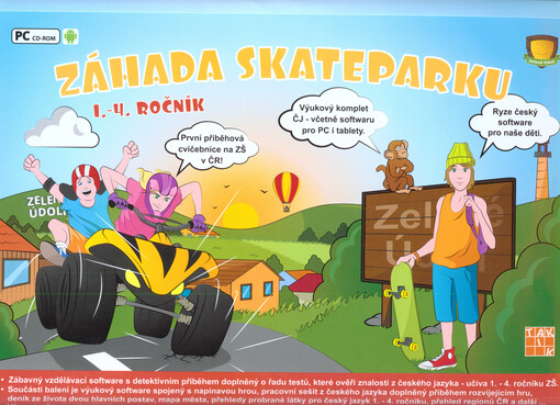 Záhada skateparku : 1.-4. ročník : příběhová cvičebnice