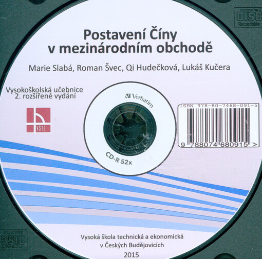 Postavení Číny v mezinárodním obchodě: vysokoškolská učebnice