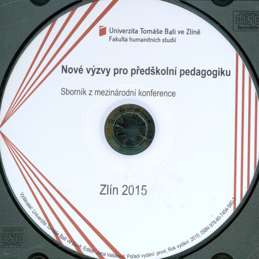 Nové výzvy pro předškolní pedagogiku: sborník z mezinárodní konference