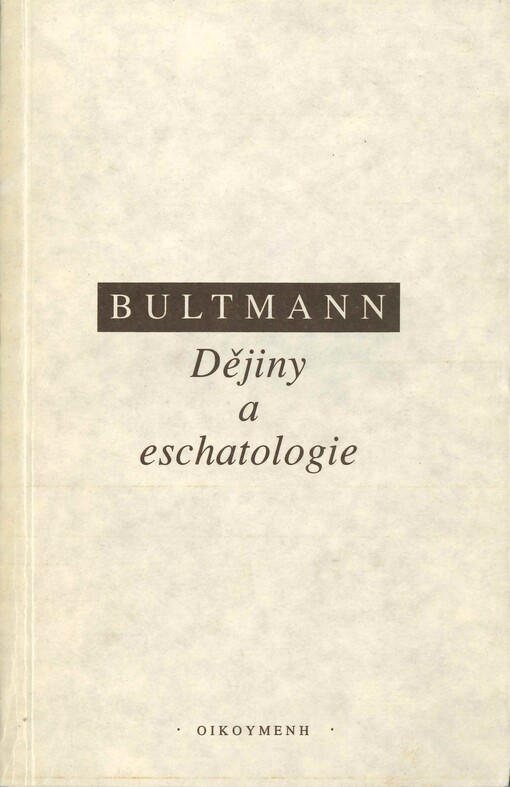 Dějiny a eschatologie