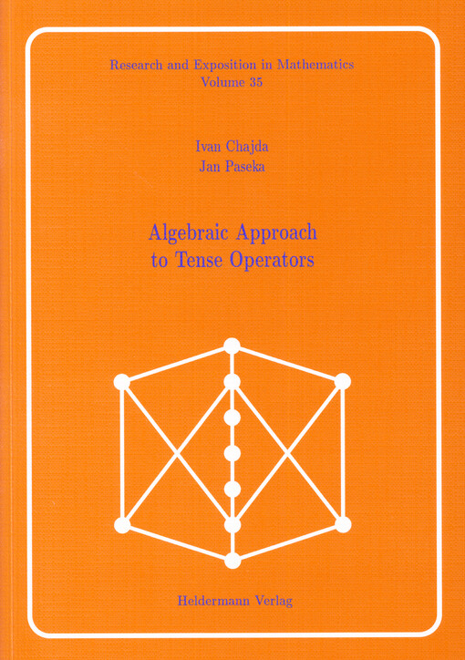Algebraic approach to tense operators