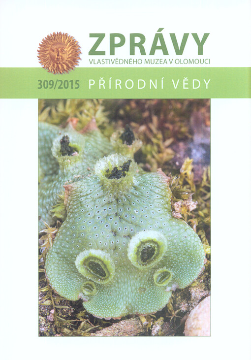 Zprávy Vlastivědného muzea v Olomouci.Přírodní vědy